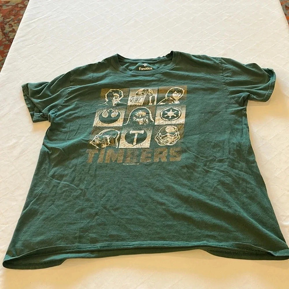 Portland Timbers Star Wars Tee shirt large fanatics - Picture 1 of 3